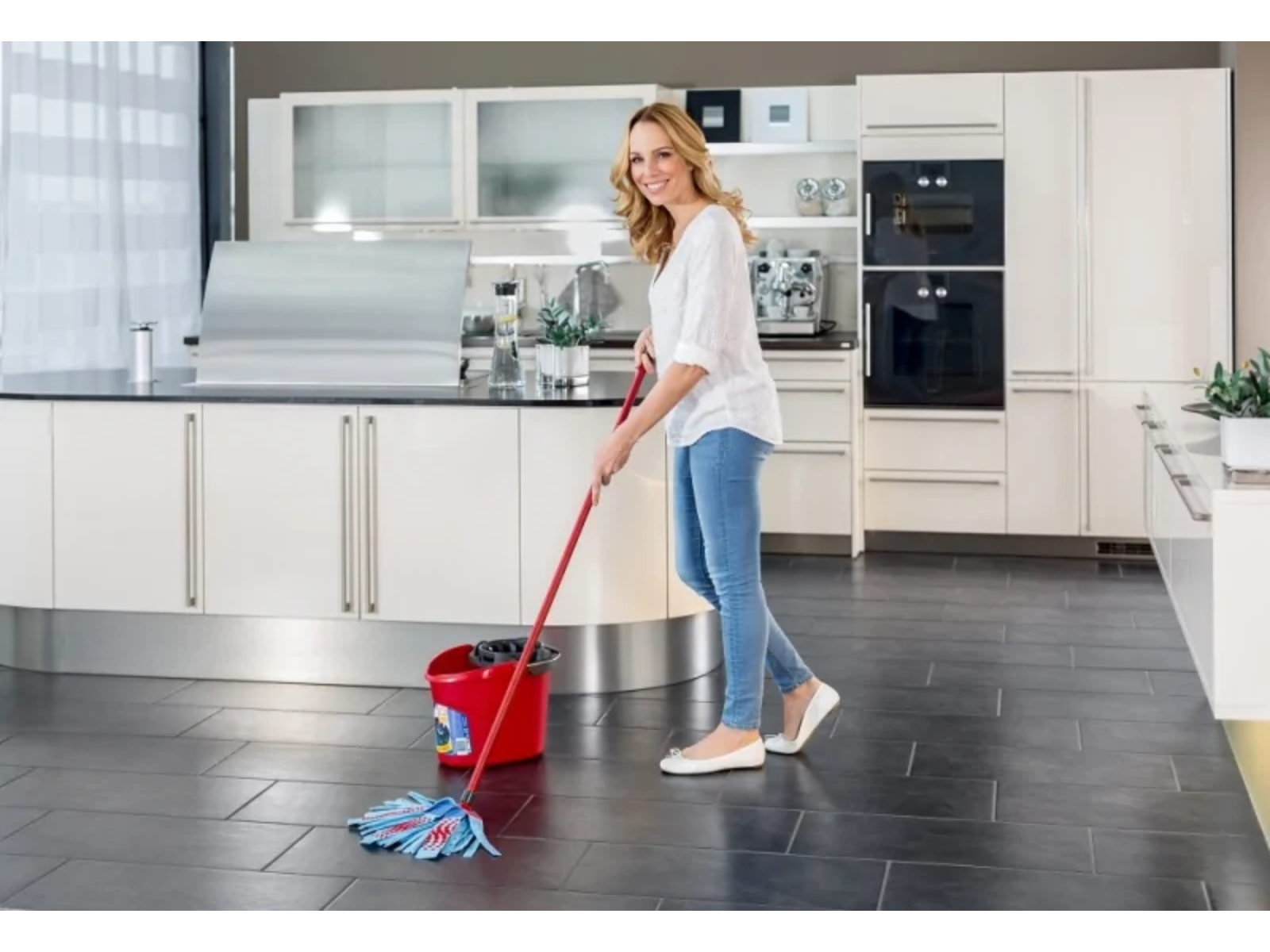 Mop 3ACTION VELOUR Vileda Mop+Kij 140008
